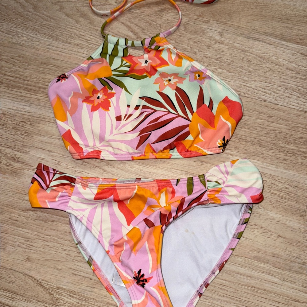 Billabong Floral Kids Swim Suit